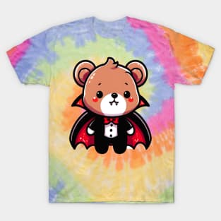 Cute Bear Vampire Halloween Kawaii T-Shirt